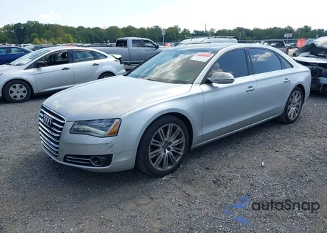 2011 Audi A8 L 4.2 from USA, damaged, VIN WAURVAFD6BN006316